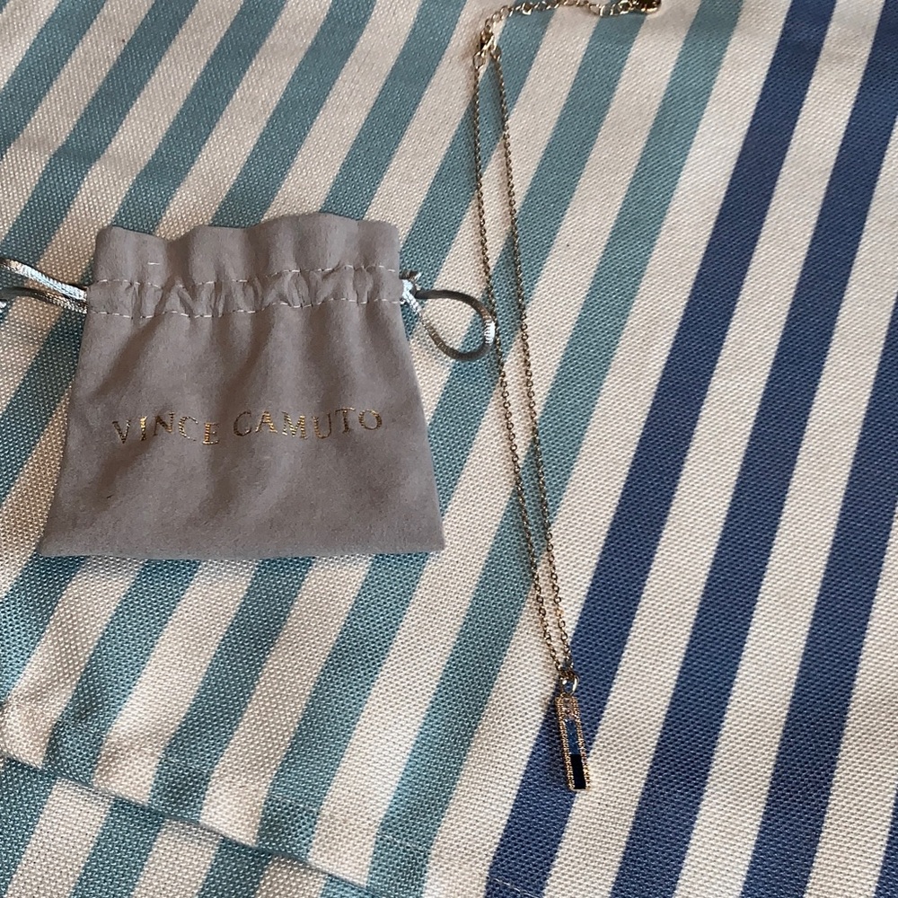 Vince Camuto Gold Pendant Necklace